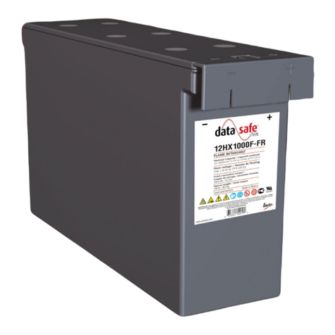 EnerSys DataSafe 12HX1000F-FR Manual