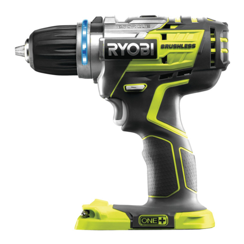 Ryobi ONE+ R18DDBL-0 Original instructions