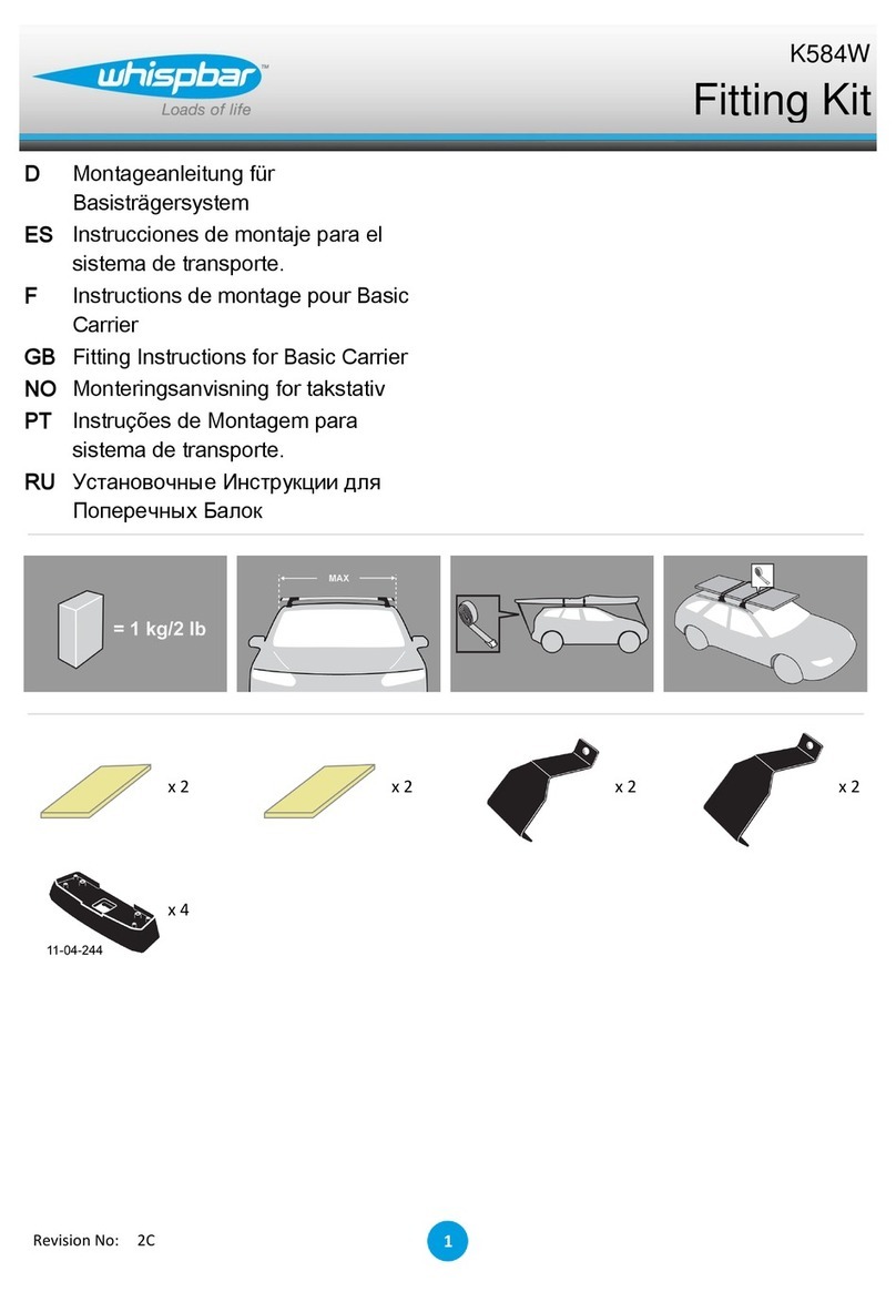 Whispbar K584W User manual