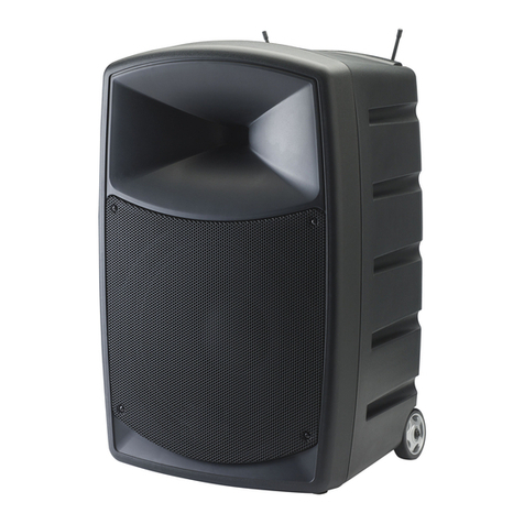 audiophony CR25A-COMBO F5 user guide
