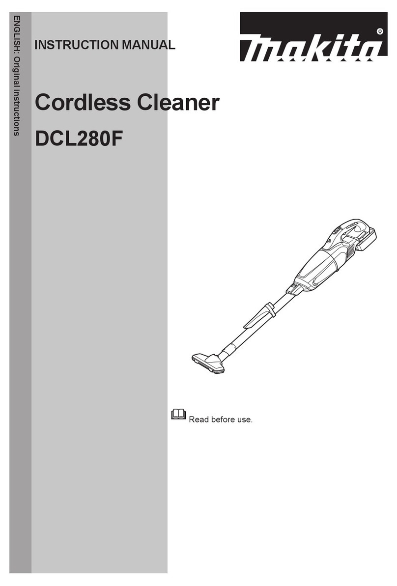 Makita DCL280F User manual