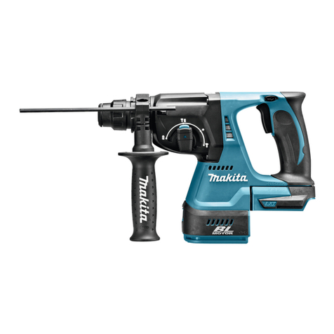 Makita DHR242RTEW instruction manual