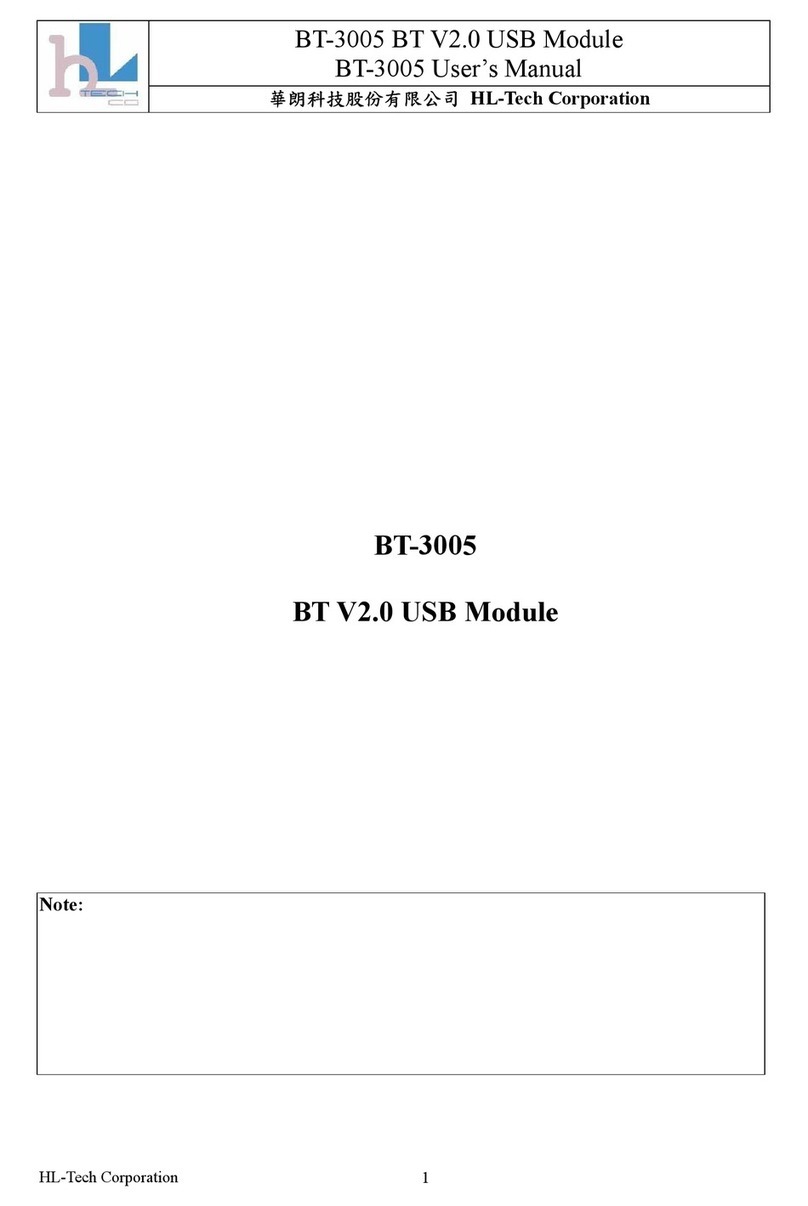 HL-Tech BT-3005 user manual