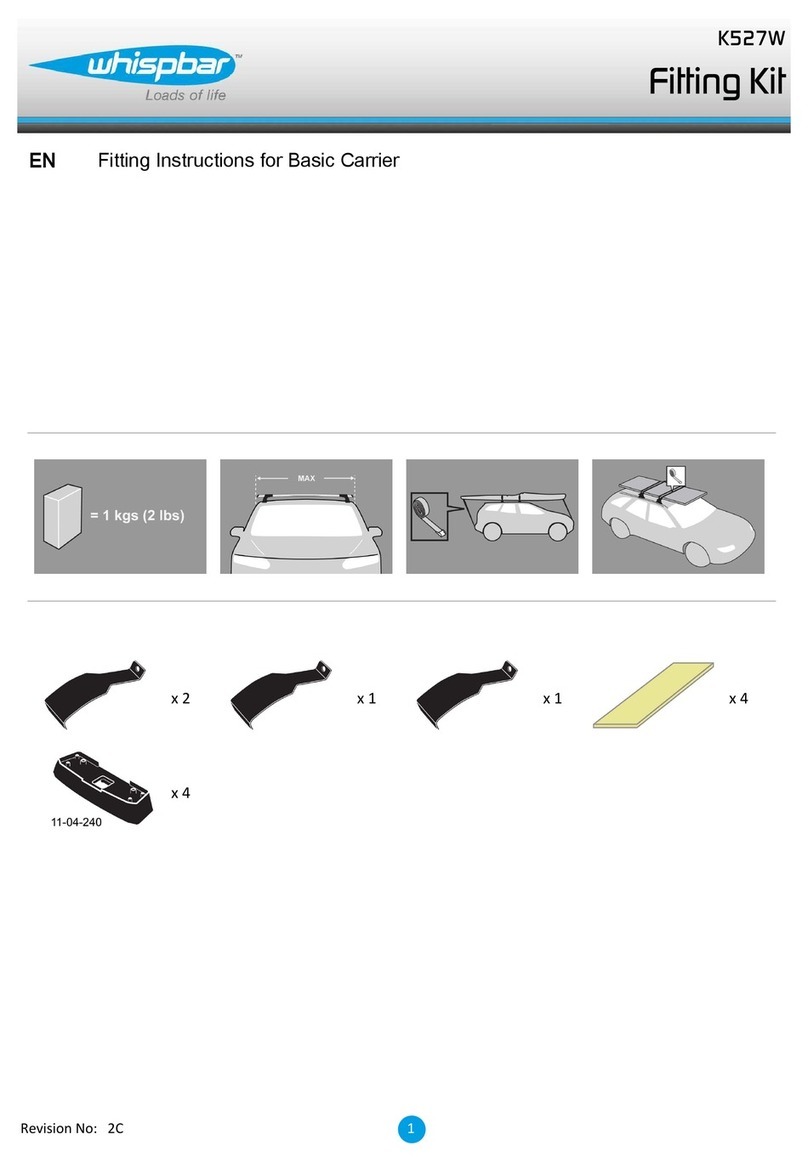 Whispbar K527W User manual