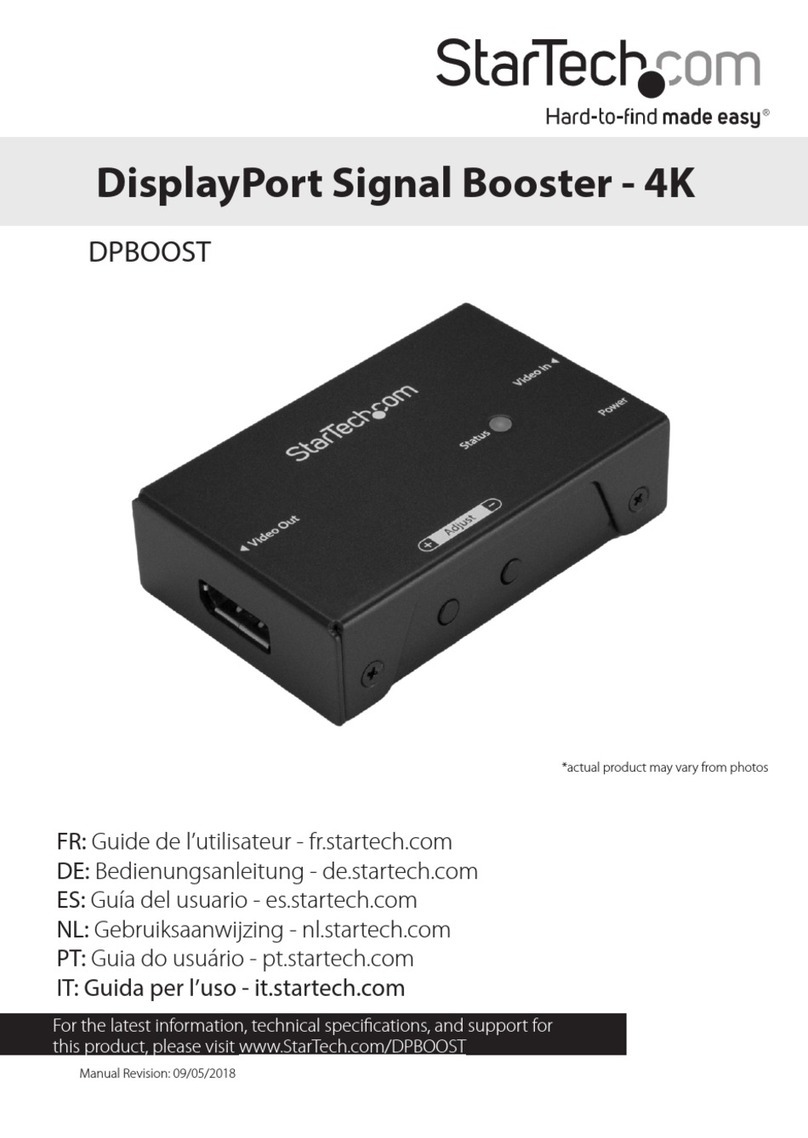 StarTech.com DPBOOST User manual