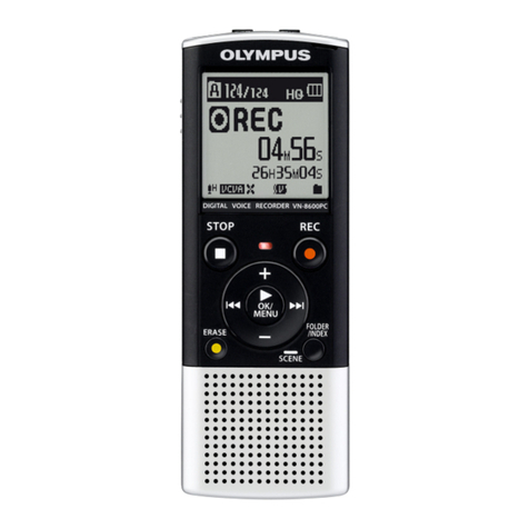 Olympus VN-8600PC User manual