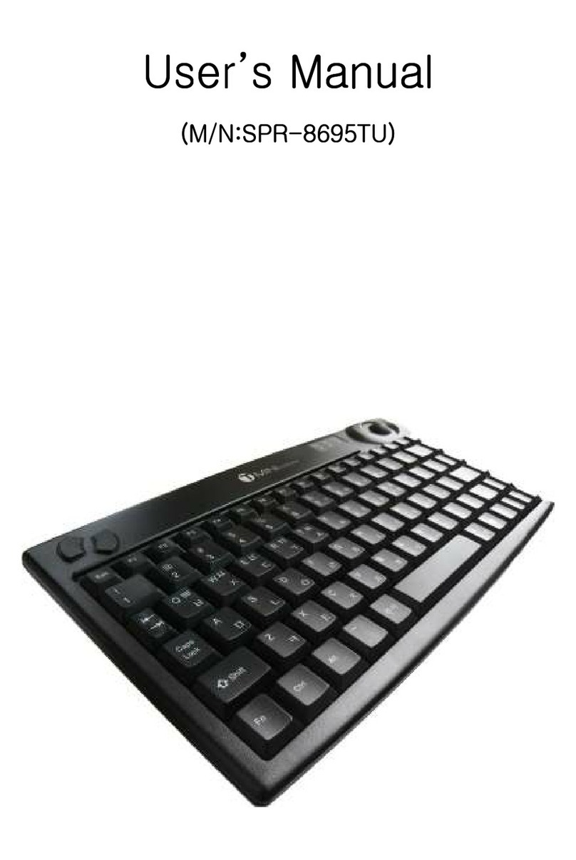 Sejin Electron SPR-8695TU User manual