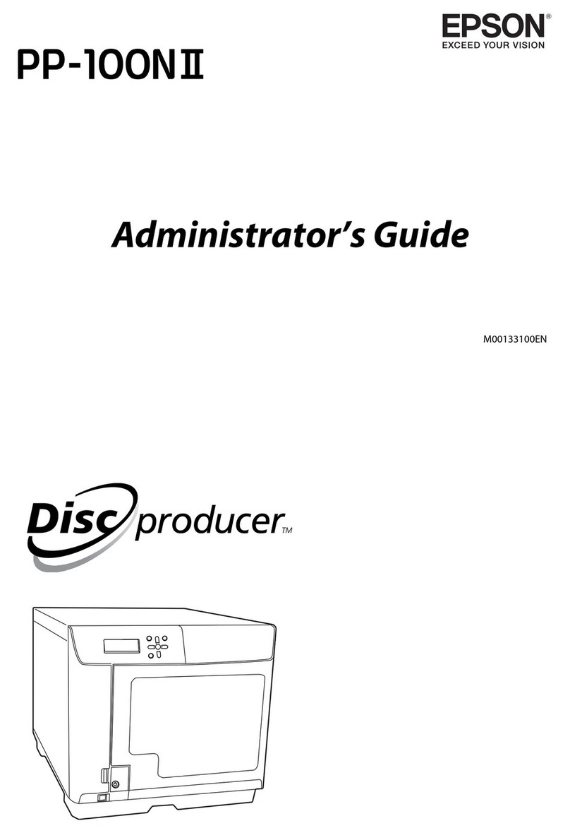Epson PP-100NII Service manual