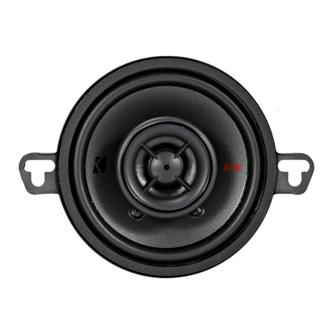 Kicker KSC Series owner's manual