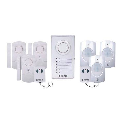 Konig SAS-ALARM100 manual