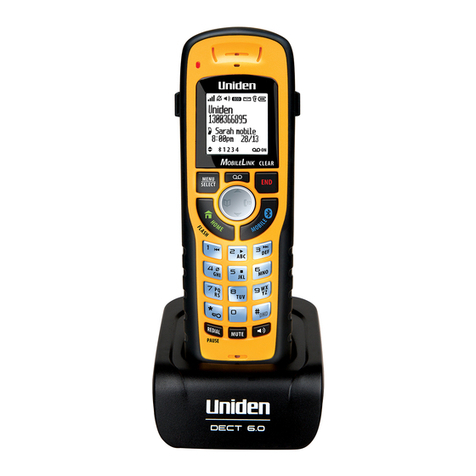 Uniden XDECT 8305WP User manual Uniden XDECT 8305WP User manual