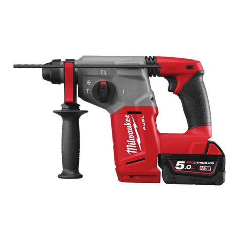 Milwaukee M18 CH-0 Series User manual