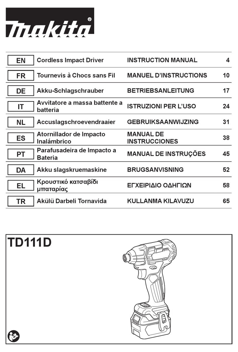Makita TD111DY1J instruction manual