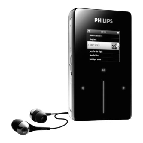 Philips GoGear HDD6320/00 quick start guide