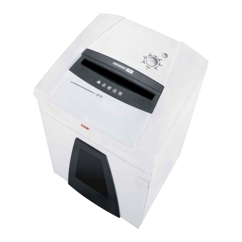 HSM Securio P40is operating instructions