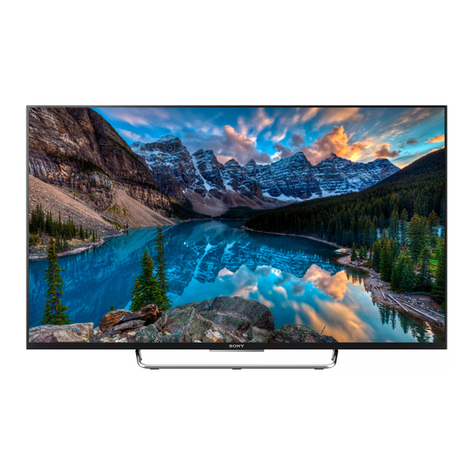 Sony BRAVIA KDL-55W80 C Series User manual Sony BRAVIA KDL-55W80 C Series User manual