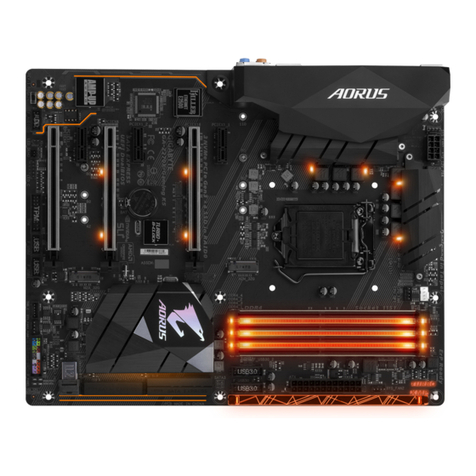 GIGA-BYTE TECHNOLOGY GA-Z270X-Gaming K5 User manual