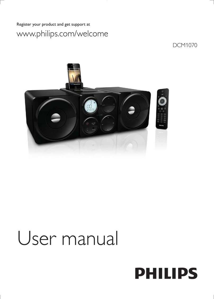 Philips DCM1070/05 User manual