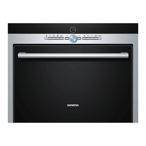 Siemens HB36D575 User manual