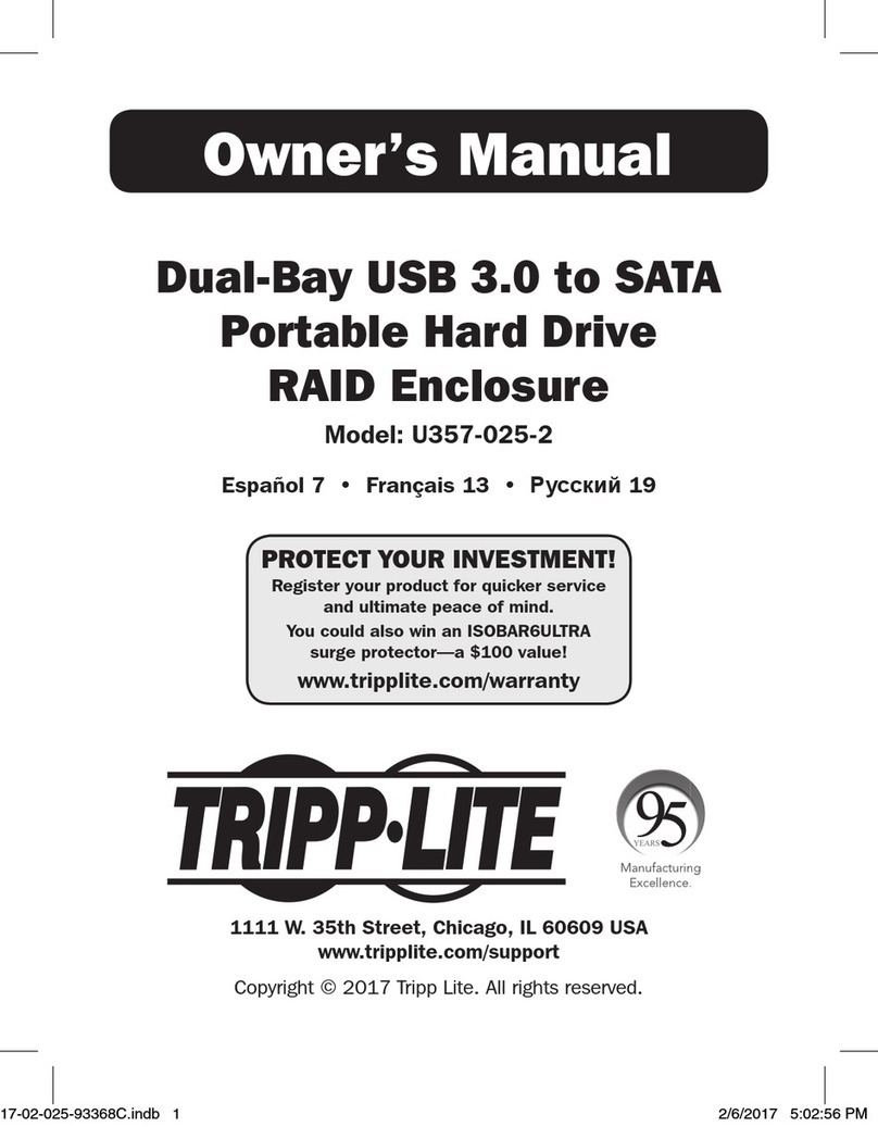 Tripp Lite U357-025-2 owner's manual