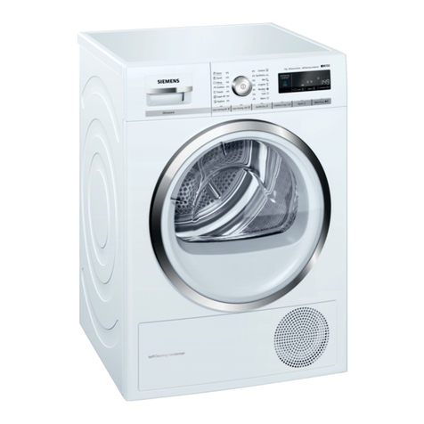 Siemens WT45W460IN Installation and operating instructions