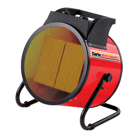Clarke DEVIL 9000PTC Instruction Manual