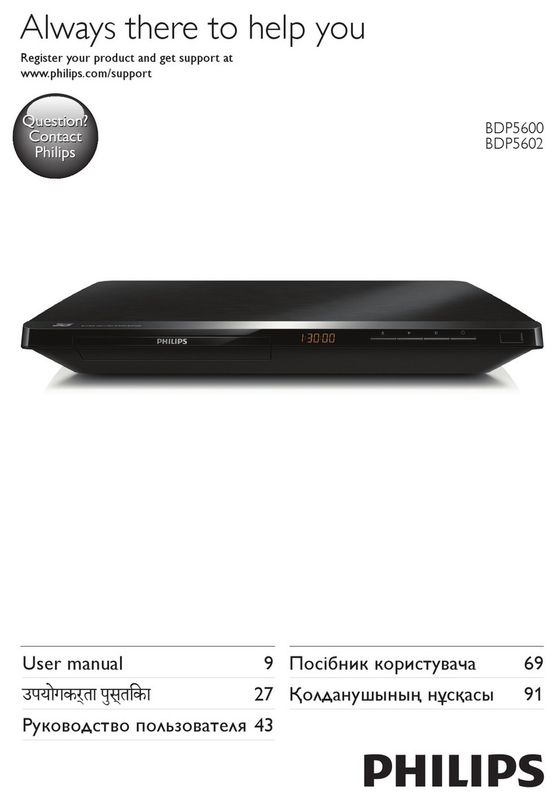 Philips BDP5602 User manual