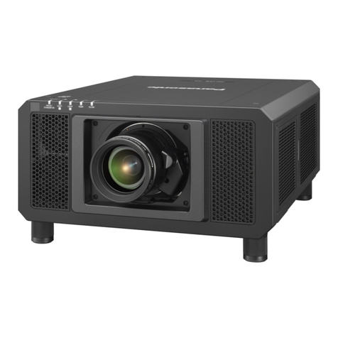 Panasonic PT-RS11K Operating instructions