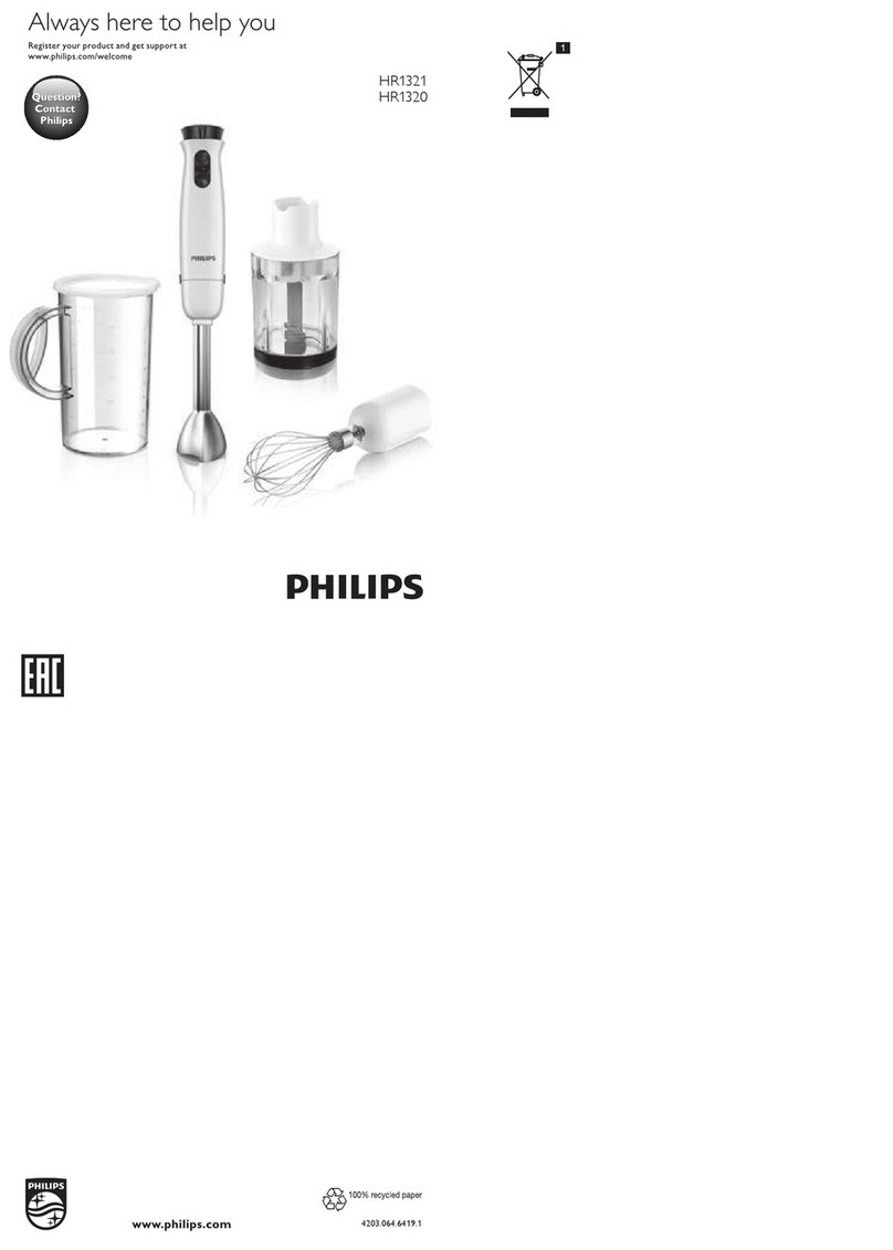 Philips HR1321/53 User manual