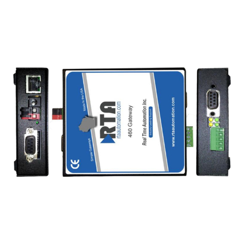 RTA 460MCPBS Product user guide