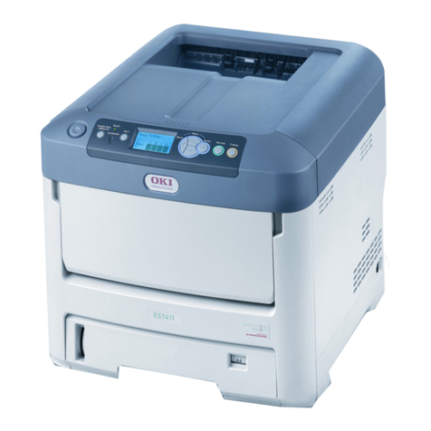 Oki ES7411 Installation and maintenance instructions
