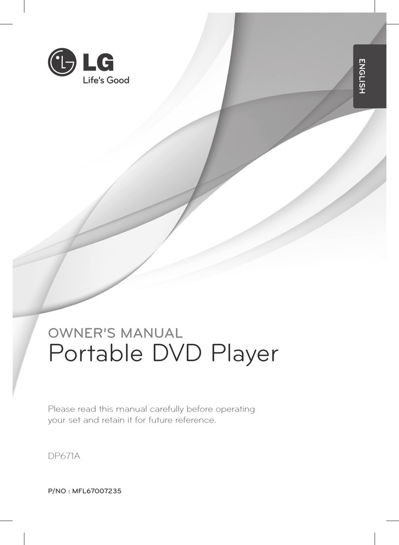 LG DP671A User manual