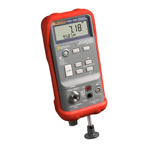 Fluke FLUKE-718 user manual