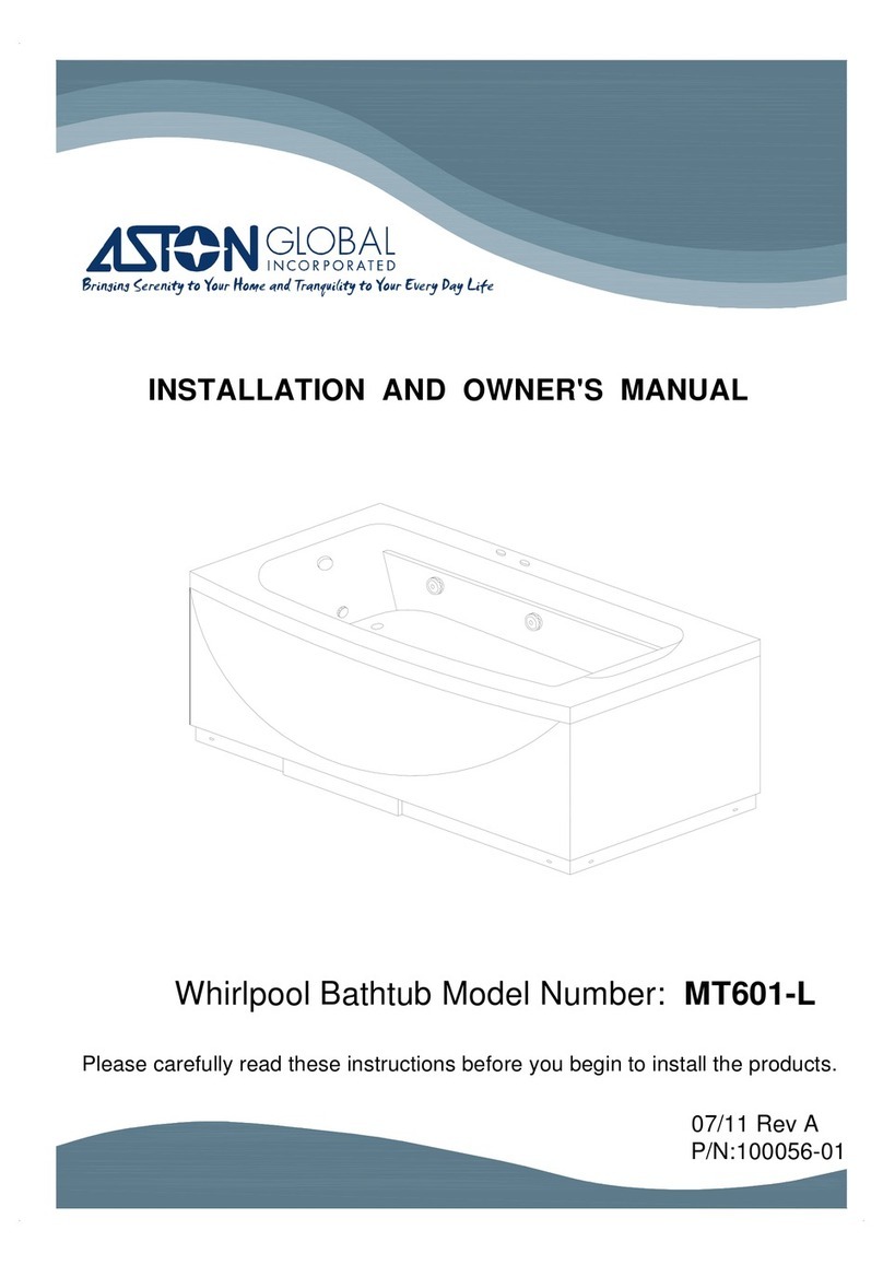 Aston Global MT601-L Installation instructions