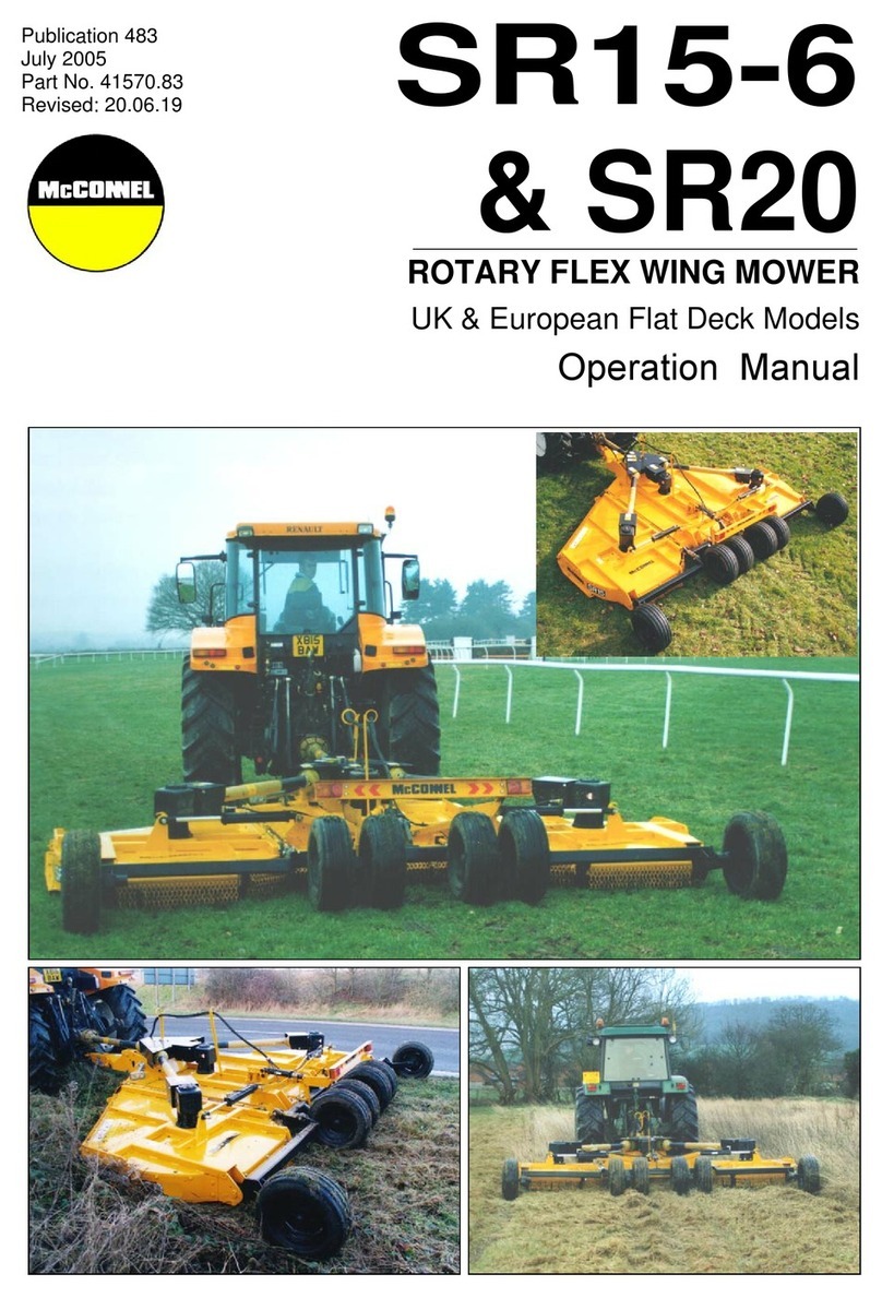 McConnel SR15-6 User manual