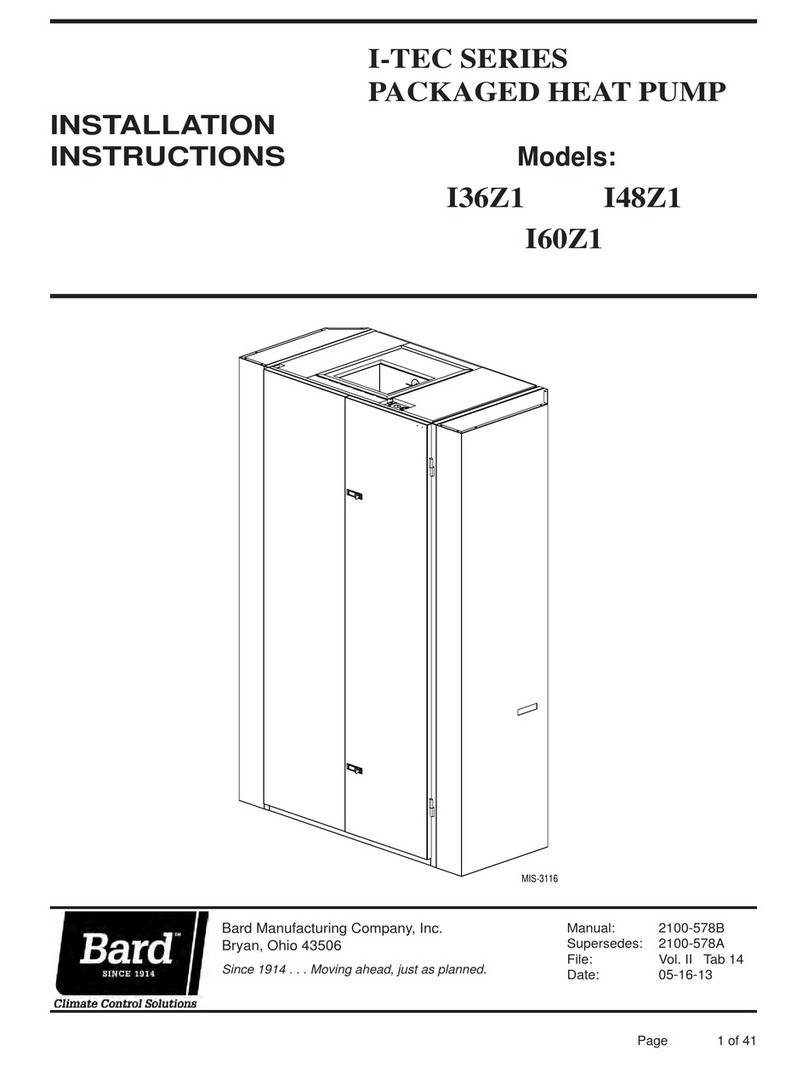 Bard I36Z1 User manual