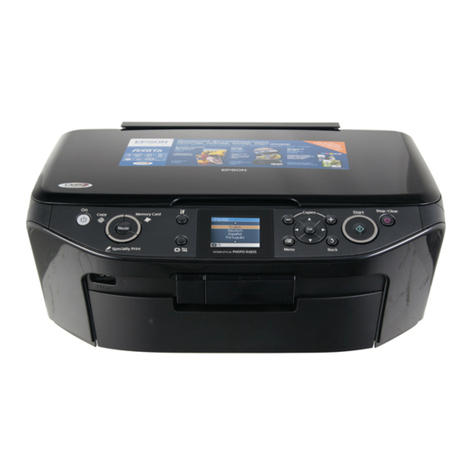 Epson Stylus RX615 Assembly instructions