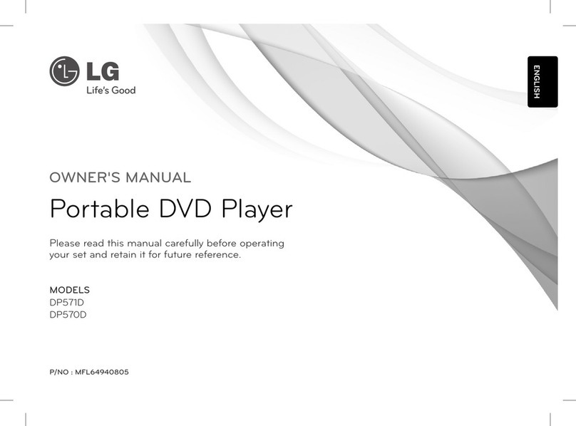 LG DP-571D User manual