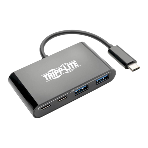 Tripp Lite U460-004-2A2CB User manual Tripp Lite U460-004-2A2CB User manual
