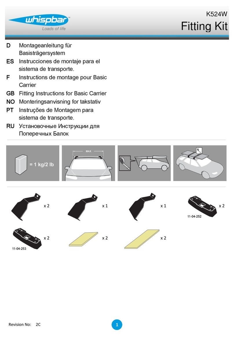 Whispbar K524W User manual