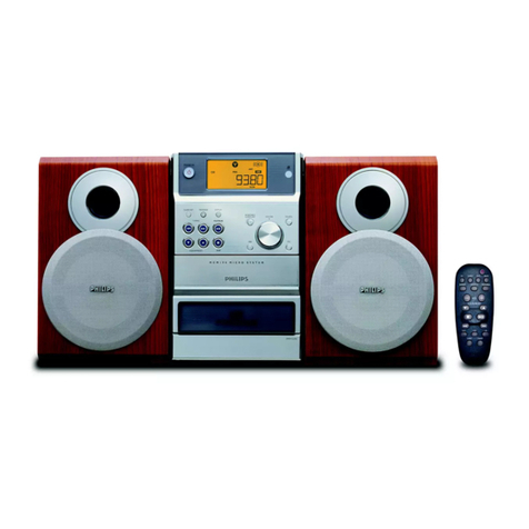 Philips MCM190/33 manual