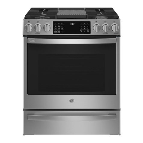 GE Profile PGS930YPFS User manual