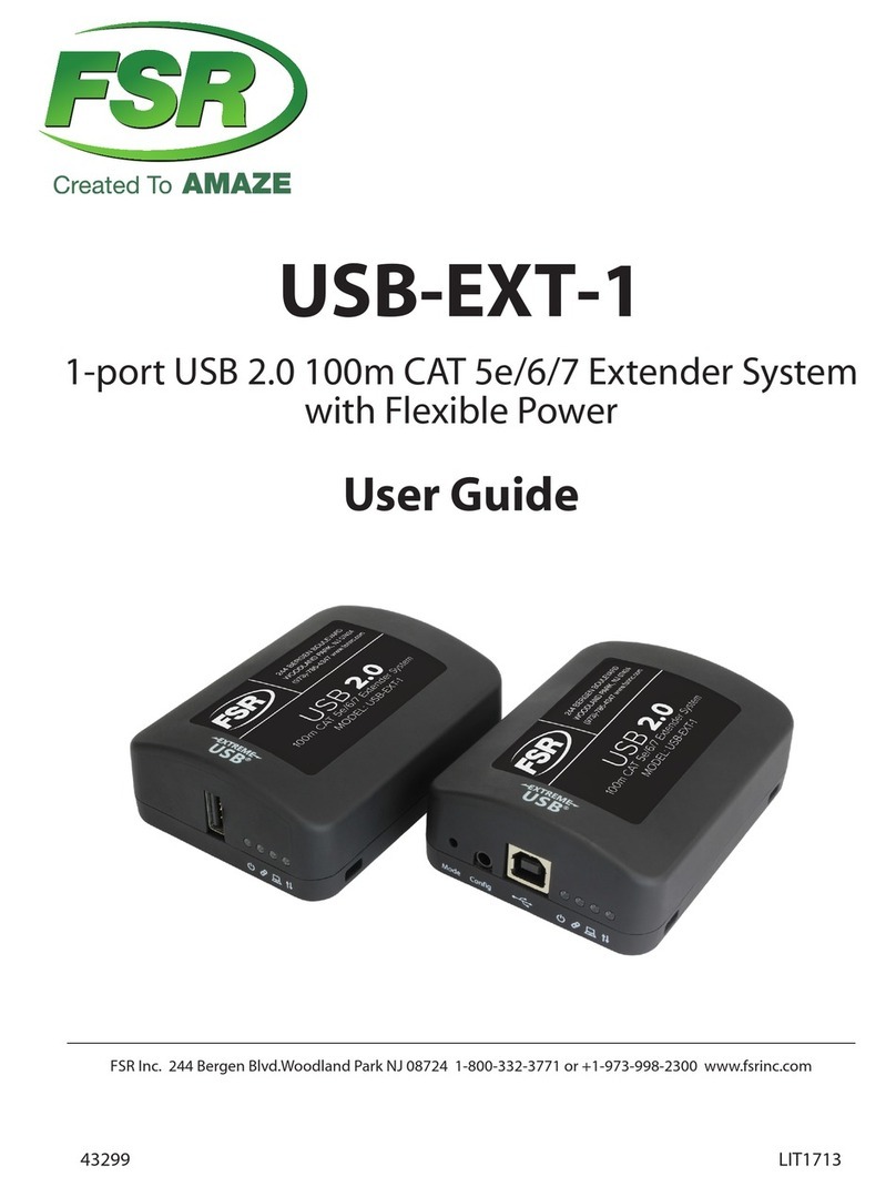 FSR USB-EXT-1 user guide
