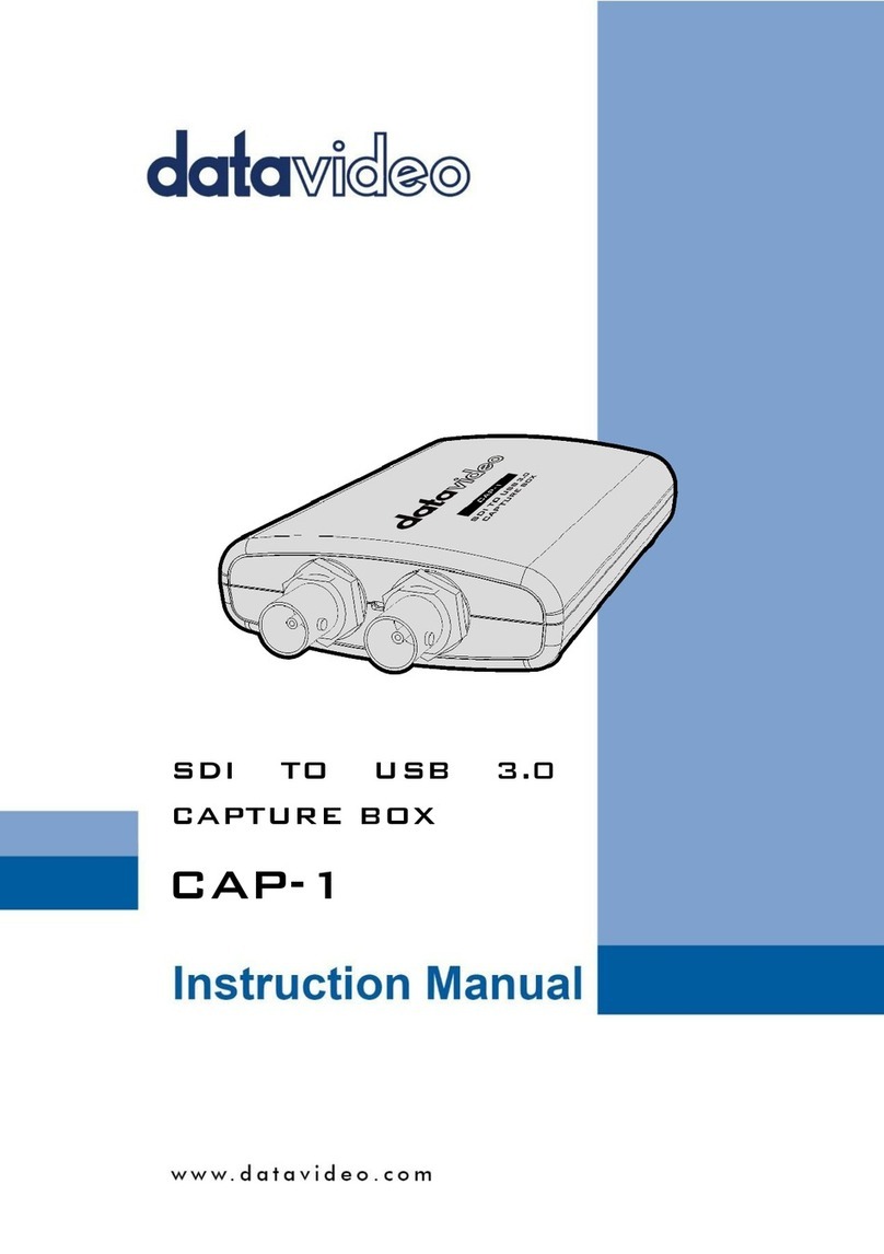 Data Video CAP-1 instruction manual
