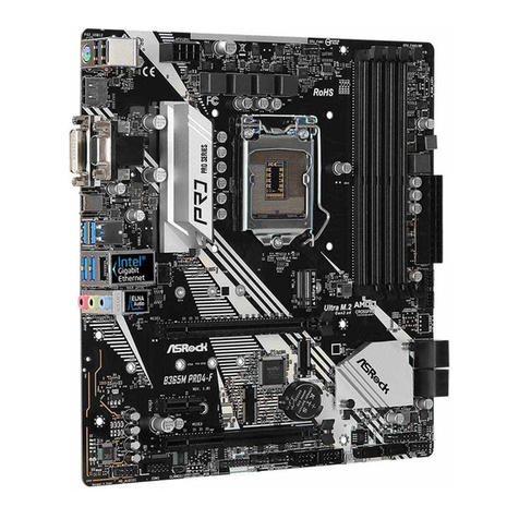 ASROCK B365M Pro4-F User manual