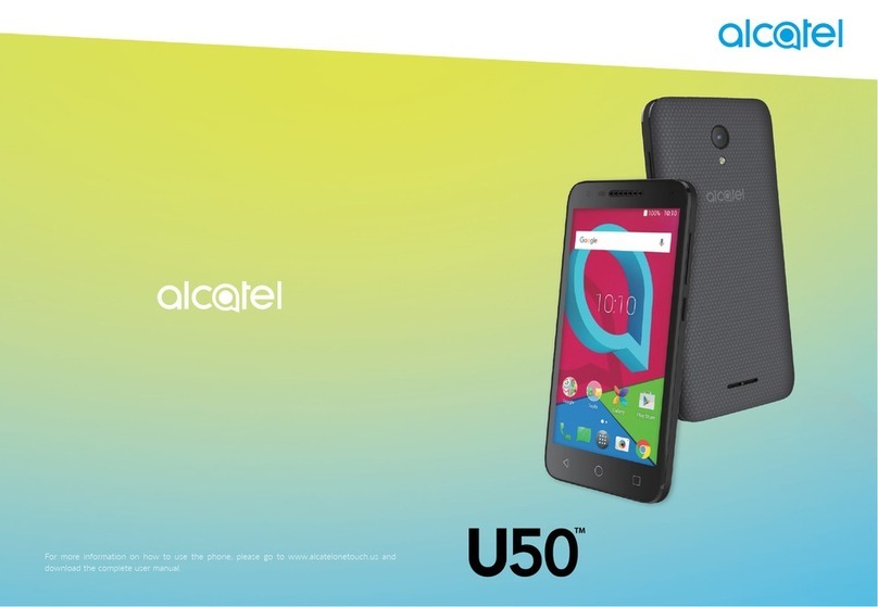 Alcatel U50 User manual