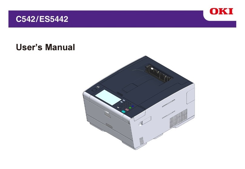 Oki C542DN User manual