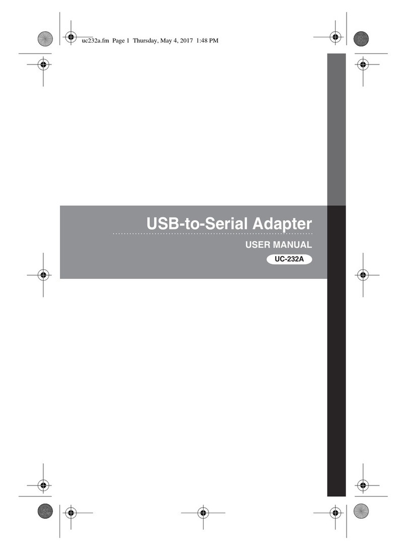 Delta UC-232A user manual