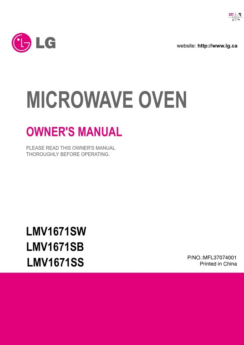 LG LMV1671SW User manual