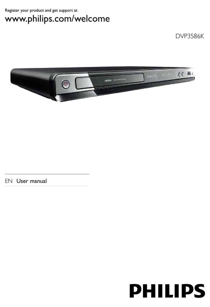 Philips DVP3586K User manual